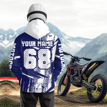Personalized ATV Motocross Hoodie Adult Men Women Quad Shirt ATV Riding Hoodie MHATV16