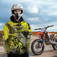 Load image into Gallery viewer, Eagle Motocross Hoodie for Men Women Dirt Bike Racing Hoodie Custom Riding Shirt MH163