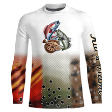 Load image into Gallery viewer, Personalized Texas slam UV protection custom name fishing shirt A68