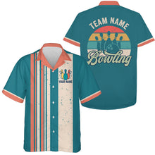 Load image into Gallery viewer, Custom Retro Bowling Shirts For Men And Women, Custom Bowling Team Shirts A73
