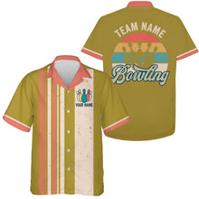 Load image into Gallery viewer, Custom Retro Bowling Shirts For Men And Women, Custom Bowling Team Shirts A73