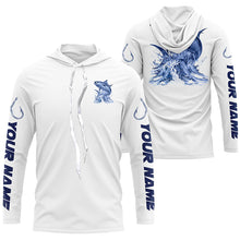 Load image into Gallery viewer, Personalized Tuna Long Sleeve Performance Fishing Shirts, Tuna Fishing Jersey IPHW6410