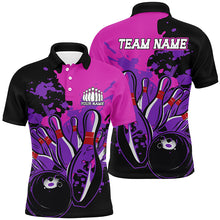 Load image into Gallery viewer, Personalized Multi-Color Bowling Team Jerseys, Bowling Tournament Shirts Bowling Apparel For Men And Women IPHW6565