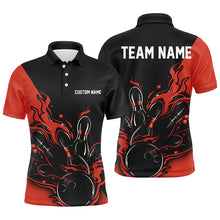 Load image into Gallery viewer, Personalized Bowling Strike Shirts For Bowling Team, Multi-Color Striking Bowling Team Jerseys For Men, Women IPHW5936