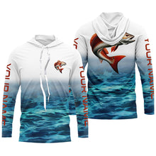 Load image into Gallery viewer, Personalized Redfish Fishing Jerseys, Redfish Puppy Drum Saltwater Tournament Fishing Shirts IPHW5700