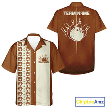 Load image into Gallery viewer, Custom Classic Retro Bowling Team  Shirt, Vintage Style Bowlers Outfits IPHW10073