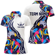 Load image into Gallery viewer, Custom Bowling Shirts For Women, Personalized Bowling Team Jerseys IPHW4597