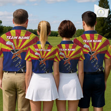 Load image into Gallery viewer, Custom Arizona State Flag Golf Club Patriotic Golf Team Shirt For Men, Golfer Outfits IPHW10583