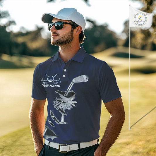 Custom South Carolina State Flag Golf Club Golf Team Shirt For Men, SC Golfer Outfits IPHW10584