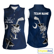 Load image into Gallery viewer, Custom South Carolina State Flag Golf Club Golf Team Shirt For Women, SC Golfer Outfits IPHW10584