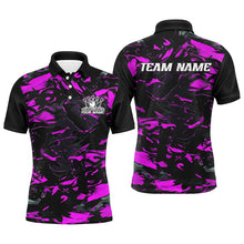 Load image into Gallery viewer, Custom Multi-Color Camo Bowling Team Shirt For Men And Women, Bowling Tournament Bowling League Outfit For Bowler IPHW6568
