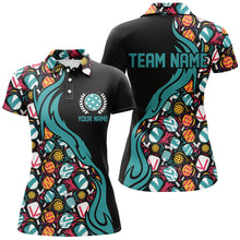 Load image into Gallery viewer, Custom Pickleball Balls And Paddles Pattern Pickleball Polo Shirts For Men, Pickleball Apparel IPHW6726