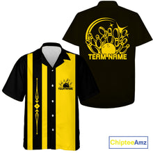 Load image into Gallery viewer, Custom Classic Vintage Bowling Team Shirts, 50S Retro Bowling Button Up ShirtIPHW10873