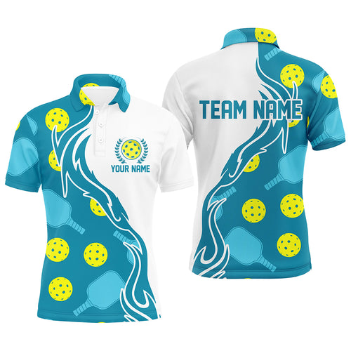 Custom Men's Pickleball Polo Shirts With Team Name, Outdoor Pickleball Outfits For Players IPHW5196