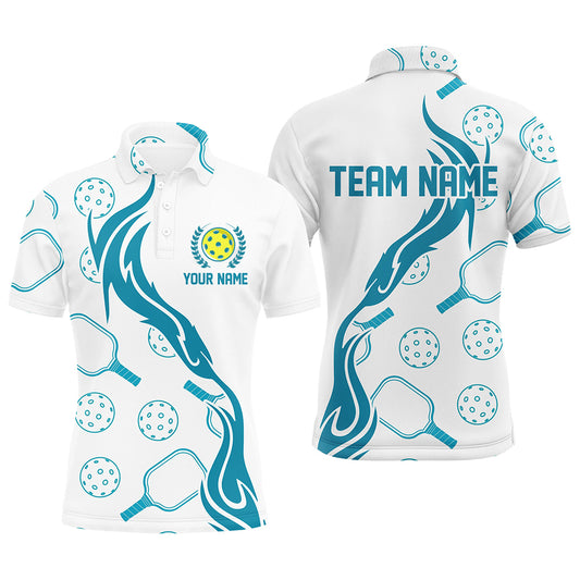 Custom Men's Pickleball Polo Shirts With Team Name, Outdoor Pickleball Outfits For Players IPHW5197
