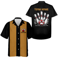 Load image into Gallery viewer, Funny Custom Bowling Vintage Shirts, Retro Bowling Jerseys Hawaiian Bowling Shirts IPHW6766