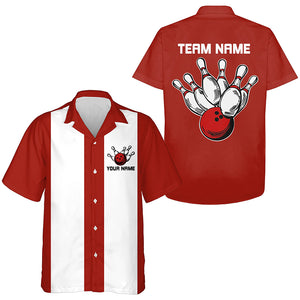 Custom Retro Bowling Shirts For Men And Women, Custom Bowling Team Uniform Vintage Style IPHW6767