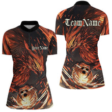 Load image into Gallery viewer, Custom Phoenix Bowling Shirts For Women, Phoenix Bowling Team Jerseys Team Outfits IPHW7664