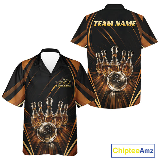 Custom Wine Bowling Men And Women Button Up Shirts, Wine Lovers Bowling Team Jersey IPHW11827