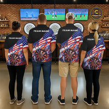 Load image into Gallery viewer, Custom Patriotic Dart Multi Styles Shirts For Men, Women And Kids, US Flag Flame Dartboard Dart Team Jerseys IPHW10407