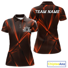 Load image into Gallery viewer, Black and red sports jersey with 'Team Name' and 'Your Name' text, Chiptee Amz branding.