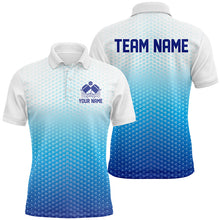 Load image into Gallery viewer, Custom Blue Pickleball Shirts For Men, Pickleball Team Shirt With Name Pickleball Jerseys IPHW7447
