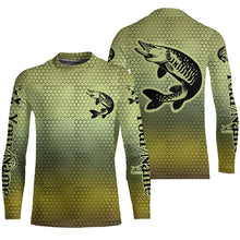 Load image into Gallery viewer, Musky Fishing Custom Long Sleeve Tournament Shirts, Muskie Fishing Jerseys For Men And Women IPHW6412