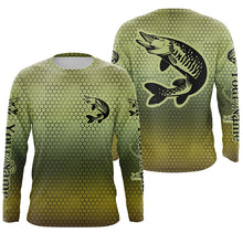 Load image into Gallery viewer, Musky Fishing Custom Long Sleeve Tournament Shirts, Muskie Fishing Jerseys For Men And Women IPHW6412