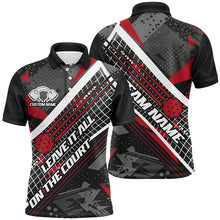 Load image into Gallery viewer, Leave It All On The Court Custom Pickleball Team Shirts For Men, Women And Kids, Multi-Color Pickleball Uniform IPHW6547
