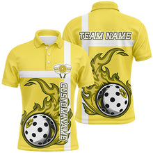 Load image into Gallery viewer, Personalized Multi-Color Pickleball Shirts For Men And Women, Flame Pickleball Ball Tournament Team Jerseys IPHW6554