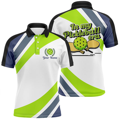 Custom Pickleball Polo Shirts For Men, Pickleball Men Attire Sayings 