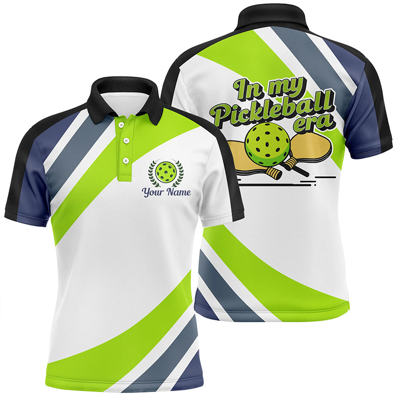Custom Pickleball Polo Shirts For Men, Pickleball Men Attire Sayings 