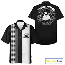 Load image into Gallery viewer, Custom Retro Bowling Hawaiian Shirts For Men And Women, Vintage Bowling Team Shirt IPHW10083