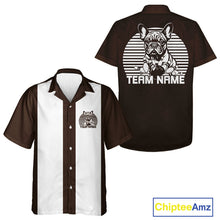 Load image into Gallery viewer, Custom French Bulldog Retro Bowling Shirt, Vintage Dog Lovers Bowling Shirt IPHW10219