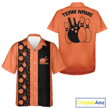 Load image into Gallery viewer, Custom Vintage Bowling And Beer Men And Women Shirts, Retro Bowling Beer Shirt IPHW10084