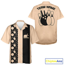 Load image into Gallery viewer, Custom Vintage Bowling And Beer Men And Women Shirts, Retro Bowling Beer Shirt IPHW10084
