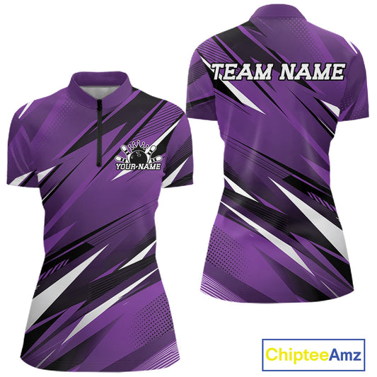 Purple sports jersey with 'Team Name' text on a white background, featuring Chiptee Amz branding.