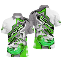 Load image into Gallery viewer, Personalized Multi-Color Bowling Team Jerseys, Bowling Tournament Polo / Quarter Zip Shirts For Men And Women IPHW5934