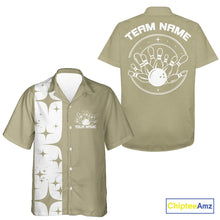Load image into Gallery viewer, Custom Vintage Bowling Men And Women Hawaiian Shirts, Retro Style Bowling Team Shirt IPHW10078