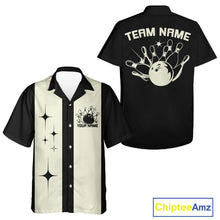 Load image into Gallery viewer, Custom Classic Vintage Bowling Men And Women Shirt, Retro Bowling Team Shirt IPHW10069