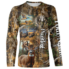 Load image into Gallery viewer, Deer Hunting Camo Customize Name 3D All Over Printed Shirts Personalized gift For Hunting Lovers NQS697