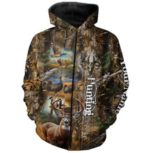 Load image into Gallery viewer, Deer Hunting Camo Customize Name 3D All Over Printed Shirts Personalized gift For Hunting Lovers NQS697