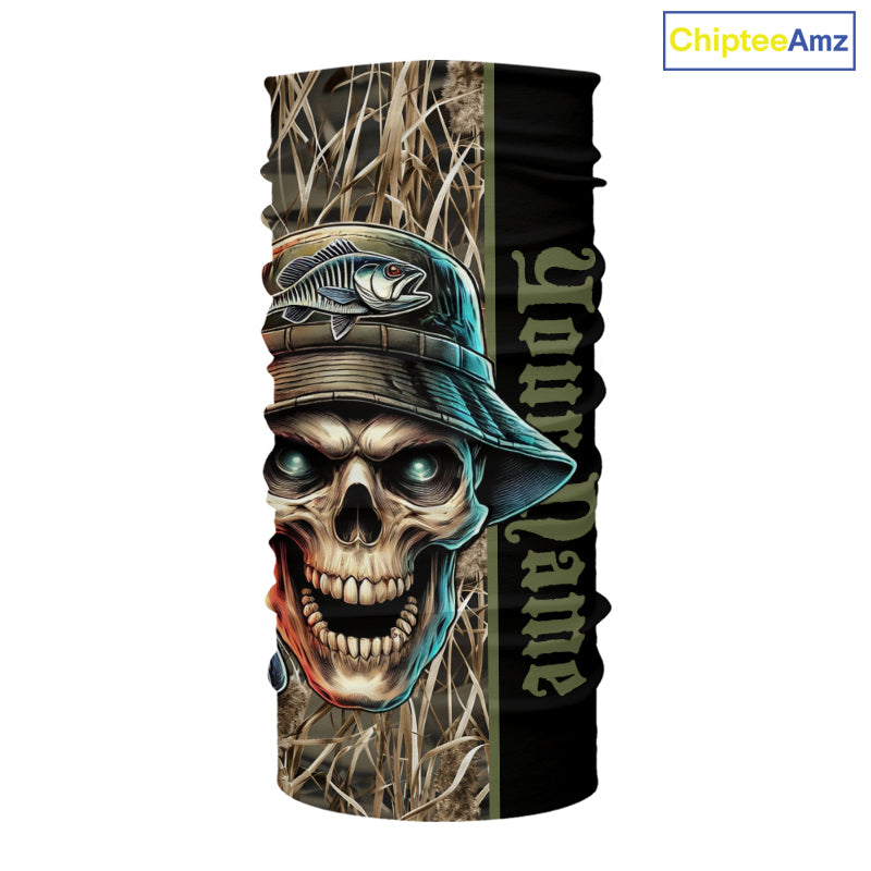Fish Reaper Camo Customize Name 3D All Over Printed Fishing Shirts, Personalized Gifts NQS212