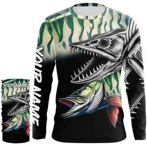 Musky Reaper Customize Name 3D All Over Pinted Shirts Personalized Fishing Gift For Men, Women And Kid NQS371