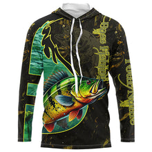 Load image into Gallery viewer, Peacock Bass Custom Long Sleeve tournament Fishing apparel, Peacock Bass Fishing jerseys - NQS1996