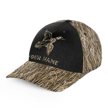 Load image into Gallery viewer, Duck hunting hat waterfowl camo Custom Unisex hunting Baseball hat cap NQS1724