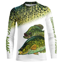 Load image into Gallery viewer, Crappie tournament fishing customize name all over print shirts personalized gift NQS178