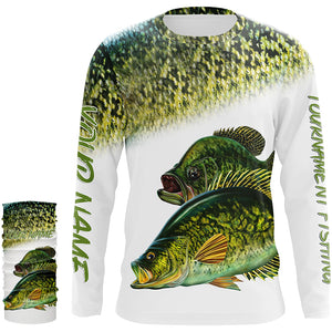 Crappie tournament fishing customize name all over print shirts personalized gift NQS178