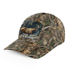 Load image into Gallery viewer, Elk hunting Custom camo hunting hat, Elk hunting hat Unisex Hunting Baseball hat NQS8717