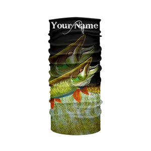 Musky fishing Customize name All over print shirts personalized fishing gift - NQS225